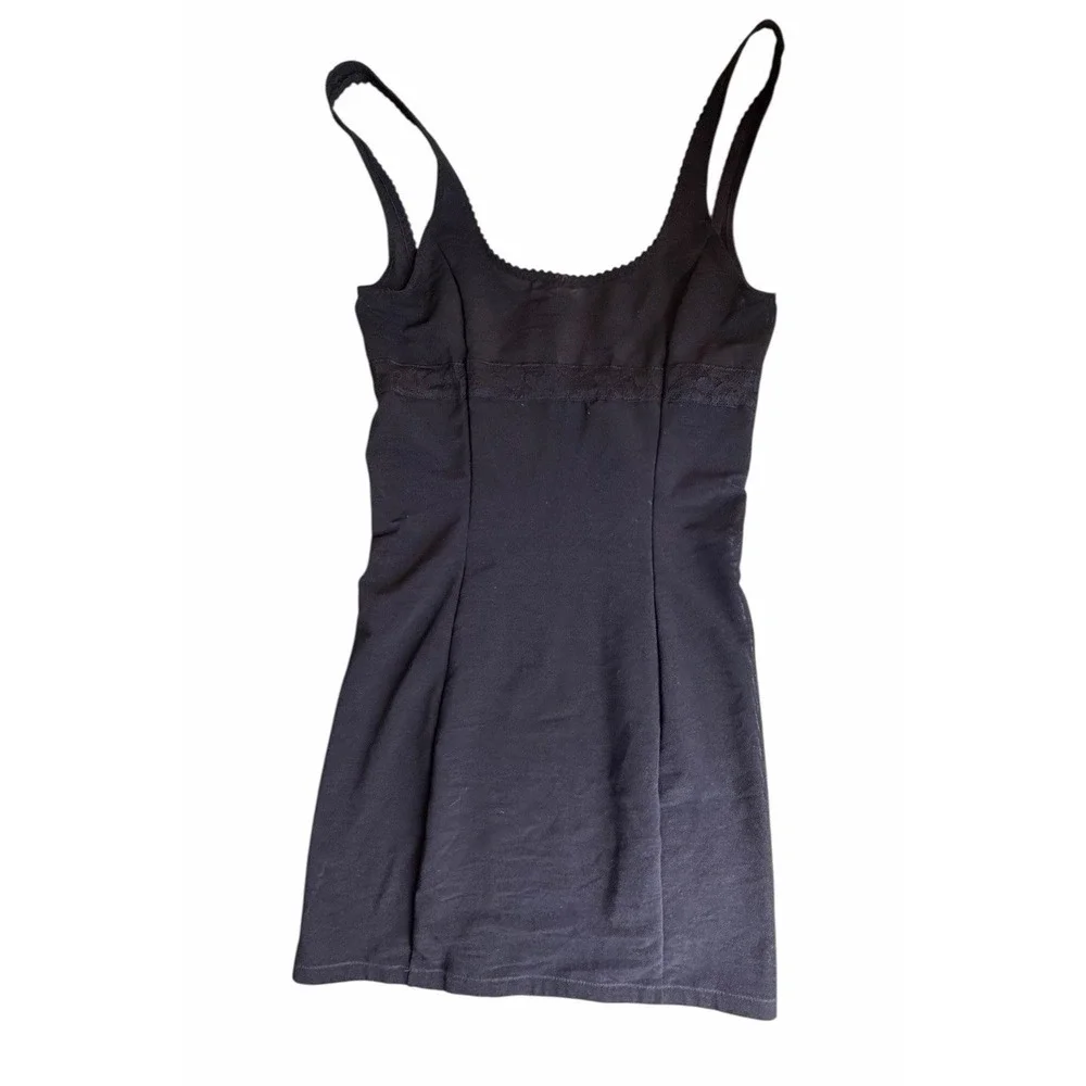 Wolford Shaping Slip‎ Bodywear Black US 8 EU 38 Luxury Minimalist Foundation